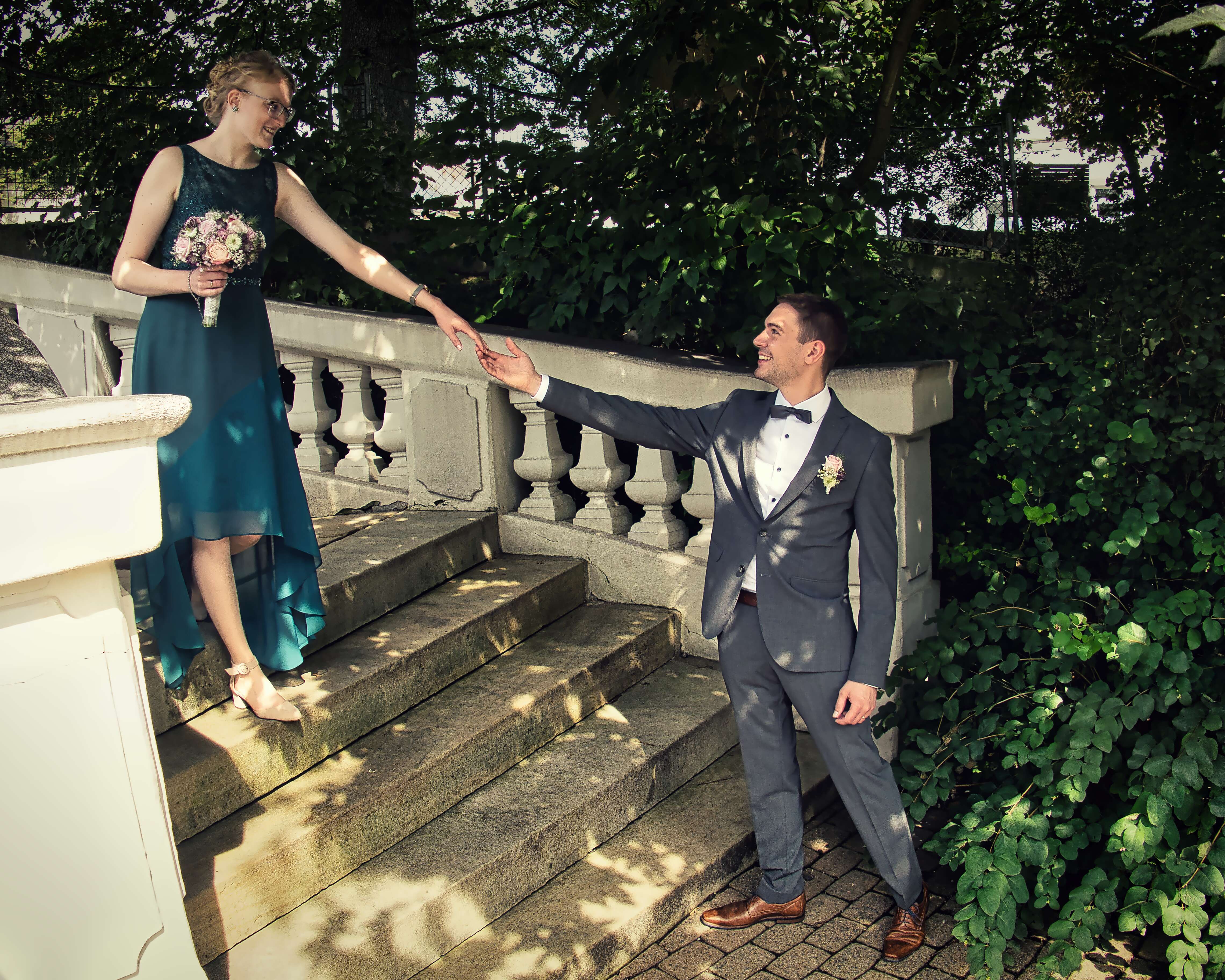 Empfang der Braut – Hochzeitsfoto | Neuenrade | Villa am Wall