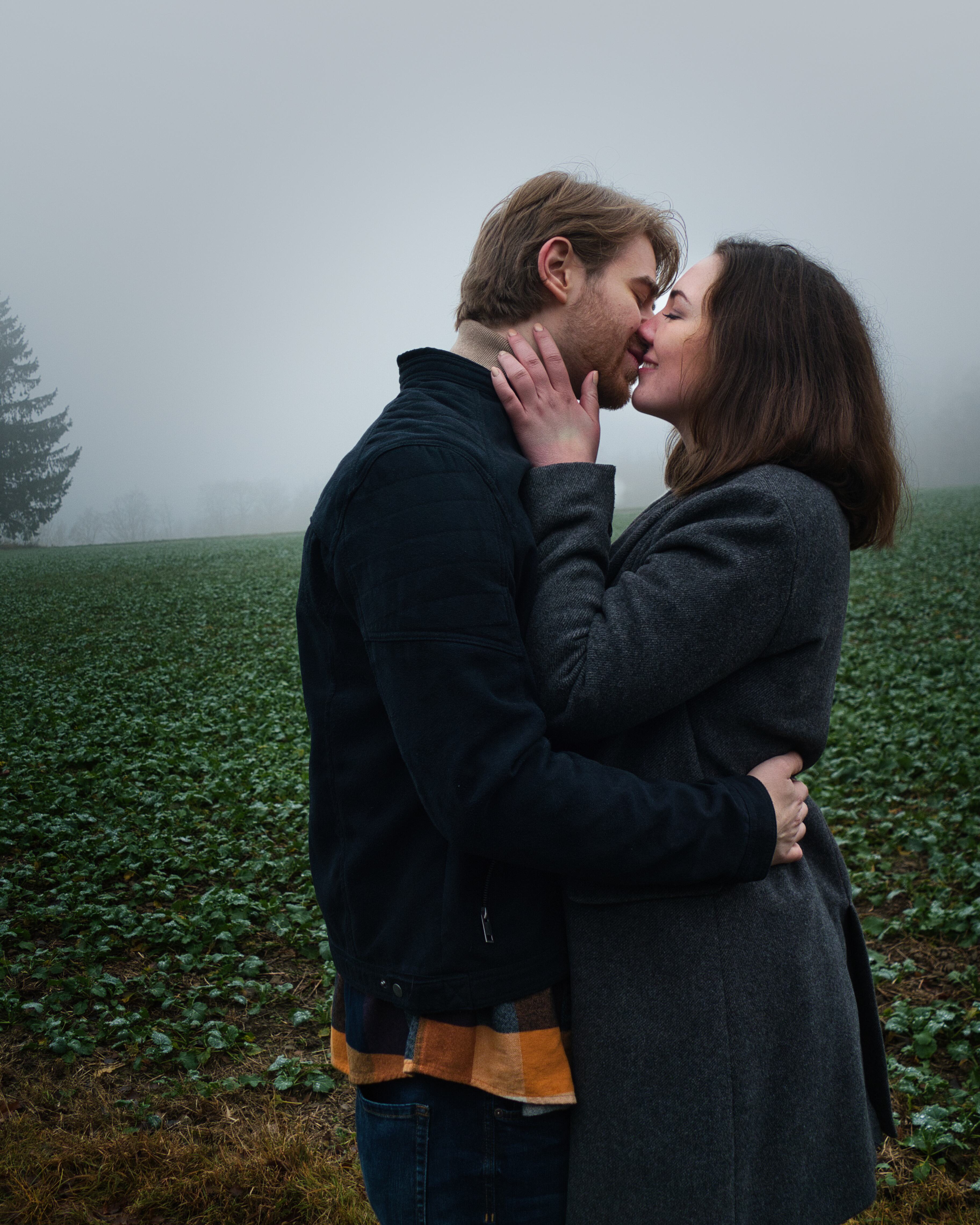 Paarportrait – Nebel | Portraitfoto | Neuenrade | Kohlberg