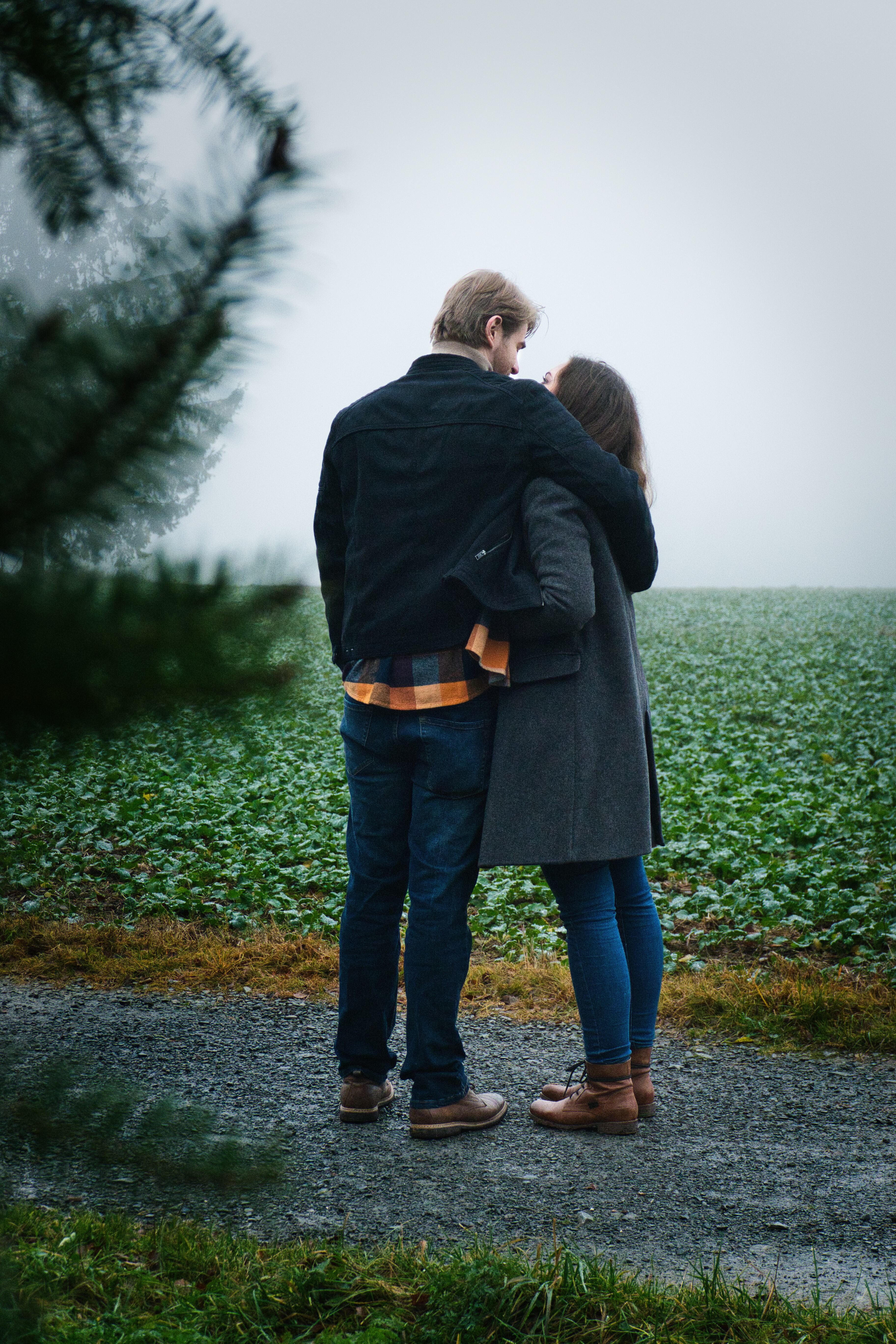 Paarportrait – Nebel | Portraitfoto | Neuenrade | Kohlberg