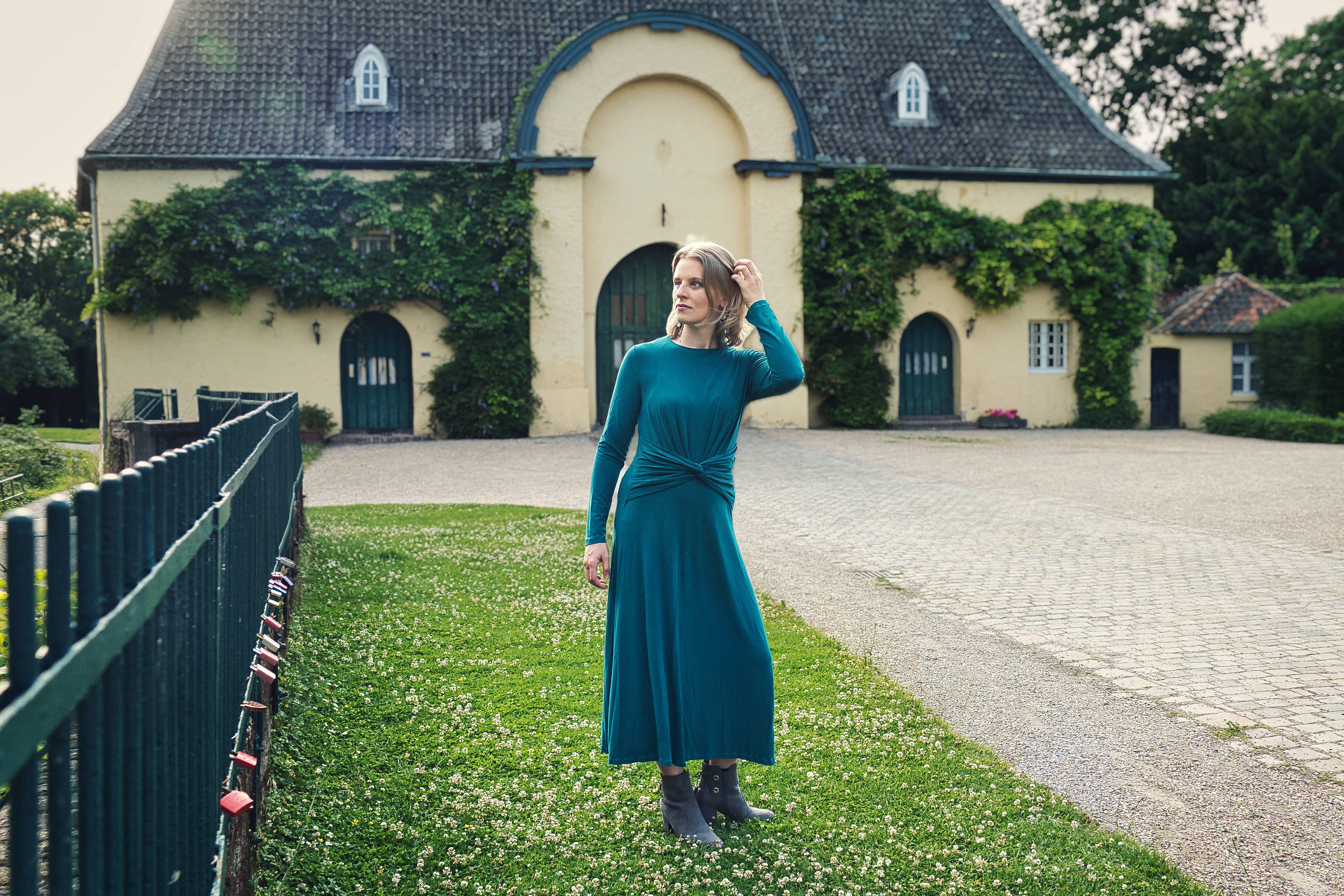 Portrait – selbstgenähte Fashion | Portraitfoto